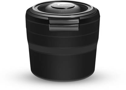 FLAMEMATE Black, Grey Plastic, Aluminium Ashtray