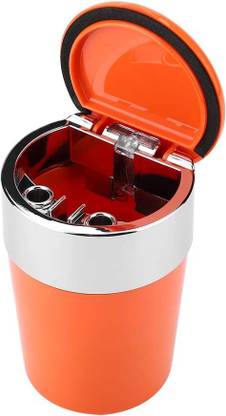 FAVHOME Ashtray ABS Material With LED Light Multicolor Plastic Ashtray