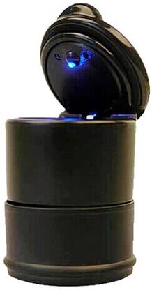 CapeShoppers Black Plastic, PP (Polypropylene) Ashtray