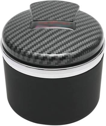 Ride2joy Black Plastic Ashtray