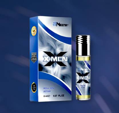 MEENA X-MEN 8ML(PACK OF 1) Floral Attar