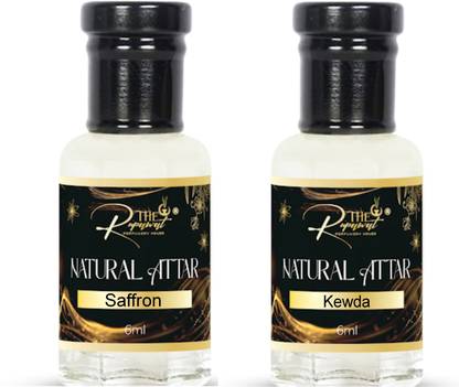The Rupawat perfumery house Combo Of Saffron & Kewda Floral Attar