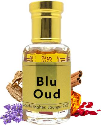 Ali perfumes Blue Oud Best Long Lasting Strong Oud Attar For Men Herbal Attar