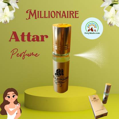 Ooty Made.Com Milionaire Attar Herbal Attar