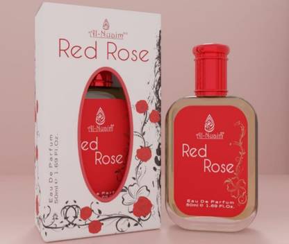 Al-Nuaim red rose 50Ml Great Fragrance Long-Lasting Floral Attar