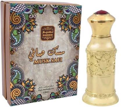 NASEEM Musk Safi Concentrated Perfume Oil Non Alcohol Arabian Fragrance for Men & Women Floral Attar