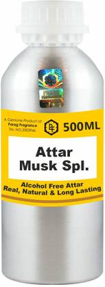 Parag Fragrances Musk Spl. Attar 500ml (Long Lasting Attar For Men) Wholesale Pack Floral Attar