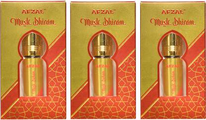 AFZAL MUSK DHIRAM 18ML ROLL ON PK3 Floral Attar