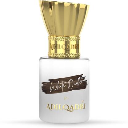 Adilqadri White Oudh Perfume For Men | Strong Masculine | Non-Alcoholic Roll-On 5.5ML Floral Attar