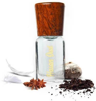 Hasan oud Musk For Men Woody, Warm, And Intense Blend Of Scents Floral Attar