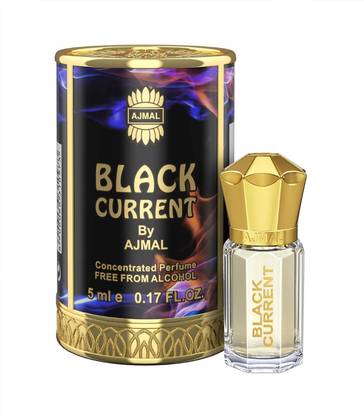 Ajmal BLACK CURRENT CP| Unisex Non-Alcoholic|Long Lasting Perfume Men & Women - 5ML Floral Attar