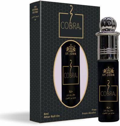 ST-JOHN Cobra Floral Attar Roll on Free from Alcohol Floral Attar