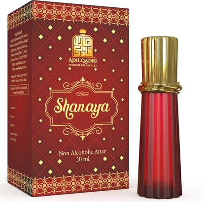 Adilqadri Shanaya Attar | Arabic & French Blend | Unisex Non-Alcoholic Roll-On 20ML Floral Attar