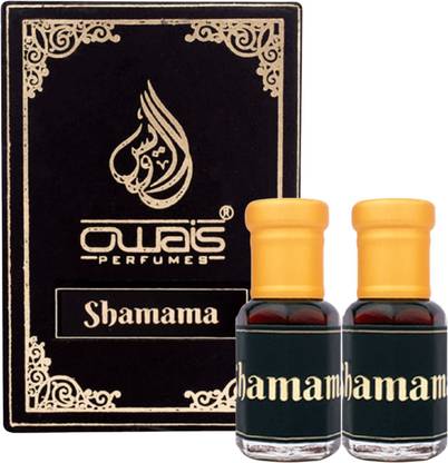 Owais Great Fragrance Shamama Attar 12Ml Long-Lasting 100% Original (Pack of 2) Floral Attar
