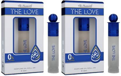 Al Nuaim the love 6 ml Long Lasting Attar Roll On (pack of 2) Floral Attar