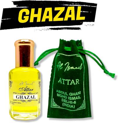 Al Ismail Ghazal Attar 12 ml / Natural Attar Roll-On / Unisex / Alcohol Free / Floral Attar
