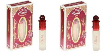 Al Nuaim White Oudh (Pack of 2) Floral Attar
