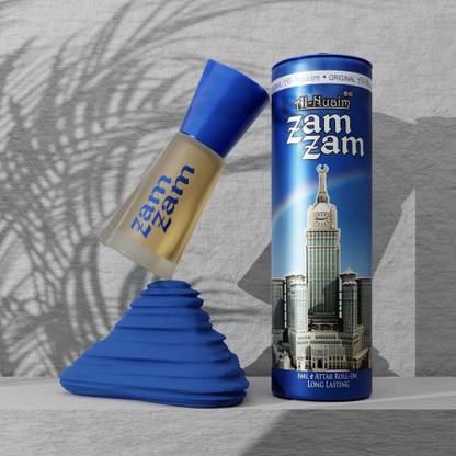 Al Nuaim Brand 100% Original Zam Zam 6Ml Great Fragrance Long-Lasting (Unisex) Floral Attar