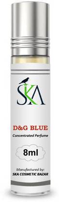 SKA D&g Blue Perfume | Alcohol-Free, Long Lasting Attar For Men & Women Floral Attar