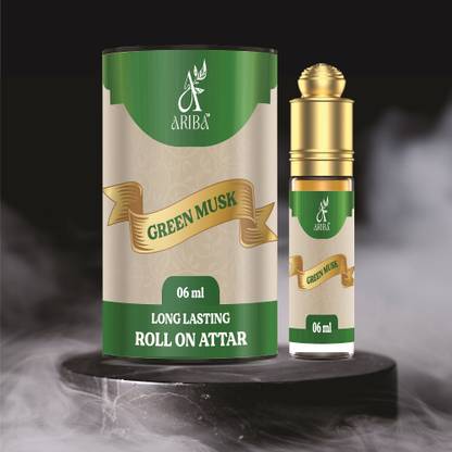 Ariba Green Musk Essence Roll-On Attar Floral Attar