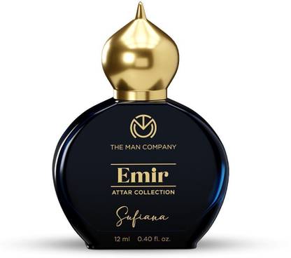 THE MAN COMPANY Alcohol-Free Attar Perfume for Men – Sufiana Emir Collection | Long-Lasting Floral Attar
