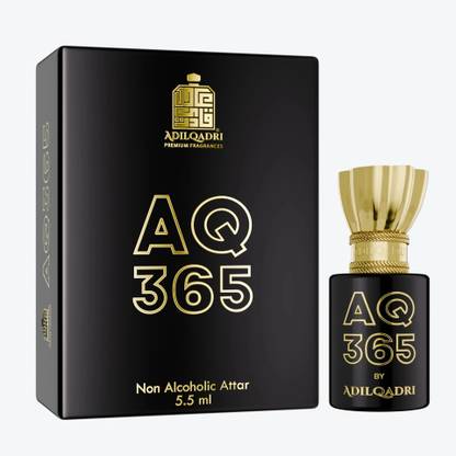 Adilqadri AQ 365 Attar Perfume,French & Fruity,Non-Alcoholic Roll-On Attar For Men & Women Floral Attar