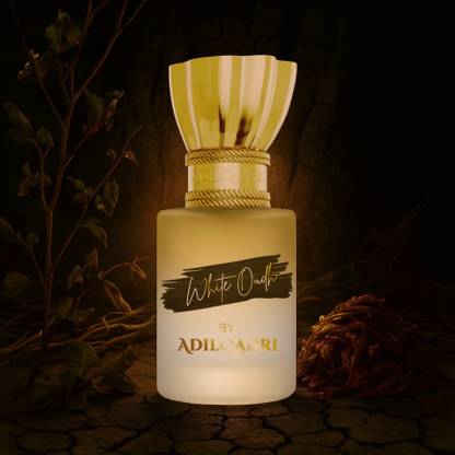 Adilqadri White Oudh Perfume For Men | Strong Masculine | Non-Alcoholic Roll-On 5.5ML Floral Attar