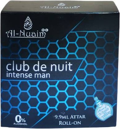 Al Nuaim club de nuit intense man 9.9ml Attar Roll On Herbal Attar