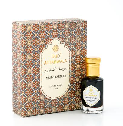 Oud Attarwala Musk Kasturi Attar (12ml) | Long Lasting Roll On Attar Floral Attar