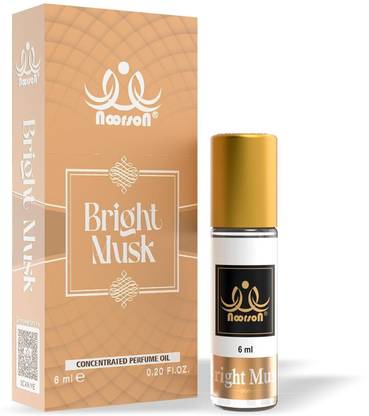 Noorson Bright Musk | Ibadat series | Arabic 100% Pure Roll On Perfume Oils Unisex Floral Attar