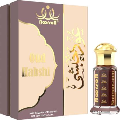 Noorson Oud Habshi Non Alcoholic Premium Quality Attar Perfume Approx 12Ml For Men Herbal Attar