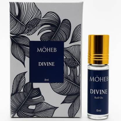 Moheb Divine Attar With Citrusy & Tangy Blend For Unisex Non-Alcoholic Roll On 8ML Floral Attar