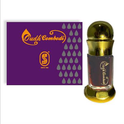 Subur Oudh Combodi Original Branded Oudh Oil, Long Lasting Fragrance, 3 Ml Bottle… Floral Attar