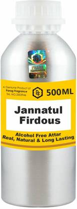 Parag Fragrances Jannatul Firdous Attar 500ml (Long Lasting Attar For Men) Wholesale Pack Floral Attar