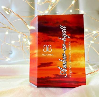 AROCHEM Brand Amber Ae Hyatt 6Ml 100% Original Great Fragrance Long-Lasting (Unisex) Herbal Attar