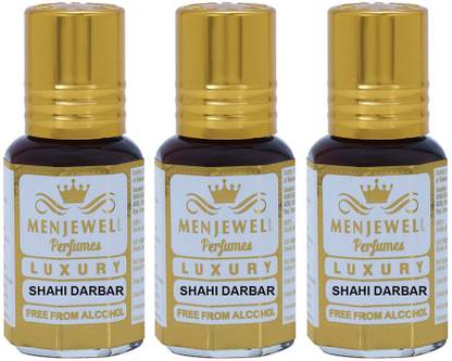 Menjewell Fragrances Shahi Darbar Attar 15ml(Natural Itra/Attar/ Perfume ) Floral Attar (Spicy) Herbal Attar