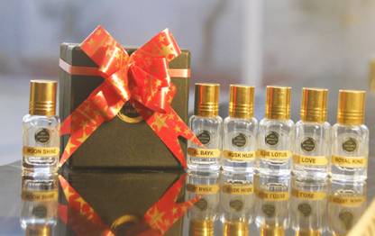 The perfume Store COMBO ATTAR PACK(BEST SIX) Herbal Attar