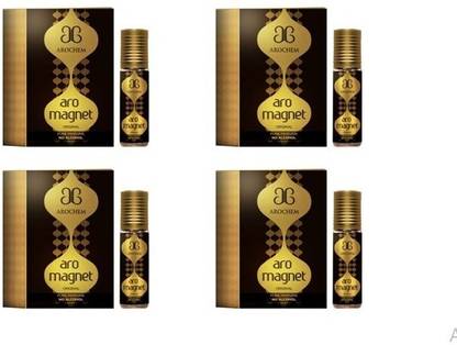 AROCHEM Aro Magnet perfume / Attar long lasting fragrance (6ml each) Herbal Attar