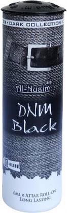Al Nuaim DNM Black 6ml Attar Roll On Cylinder Pack Floral Attar
