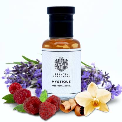 Soulful Perfumery Mystique Oud Roll on Perfume | Premium Luxury |18+ Hour lasting | Unisex Floral Attar