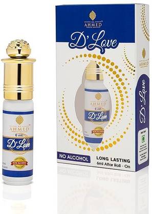 Al Ahmed D Love Attar Roll on Perfume | Alcohol Free Attar Perfume(6ml) Herbal Attar