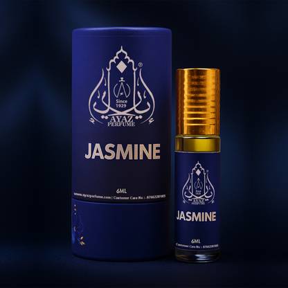 Ayaz Jasmine Attar | Unisex Fragrance With Pure Jasmine Essence | Long-lasting Attar Floral Attar