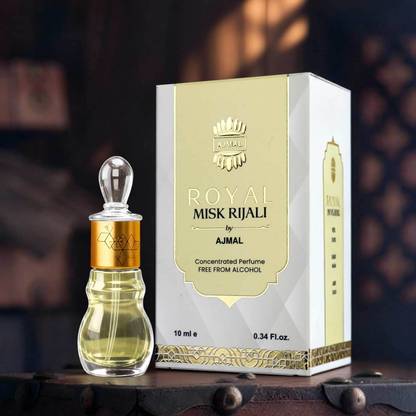 Azmal Misk Rijali Ajmal Royal Misk Rijali | Musky Fragrance | Long Lasting 10ML For Men ...