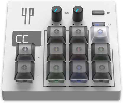 KADENCE K-MP-4PG 4page portable MIDI controller and sequencer, 4 control modes Audio Interface
