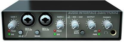 Audio Array AI-01 24 bit 192KHz Audio Interface with Gain control, Mono & Loop back button Audio Interface
