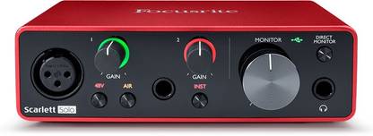 FOCUSRITE SCARLETT SOLO STUDIO 3RD GEN Audio Interface