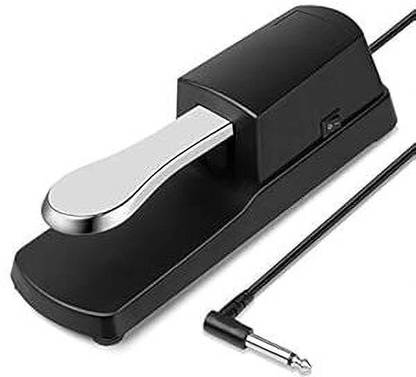 Urban Infotech Sustain Damper Pedal Keyboard Sustain Pedals Synthesizer for Electric Piano Audio Interface