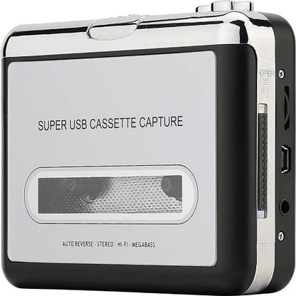 All mobile solution Tape Player Captures MP3 Audio Music via USB MP3 Player