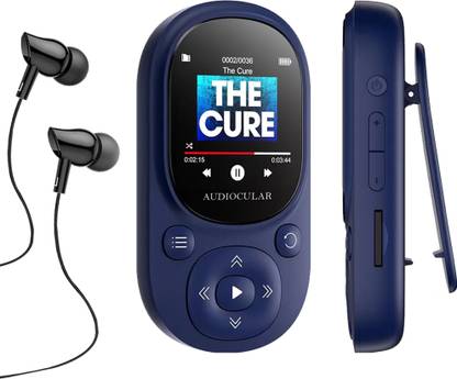 AUDIOCULAR M11 32GB Portable MP3 Digital Audio Player with Clip Bluetooth Music Player 32 GB MP3 Player
