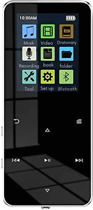DRUMSTONE Digital MP4 Player Versatile Features Design for Music Lovers 15 Years Warranty MP4 Player